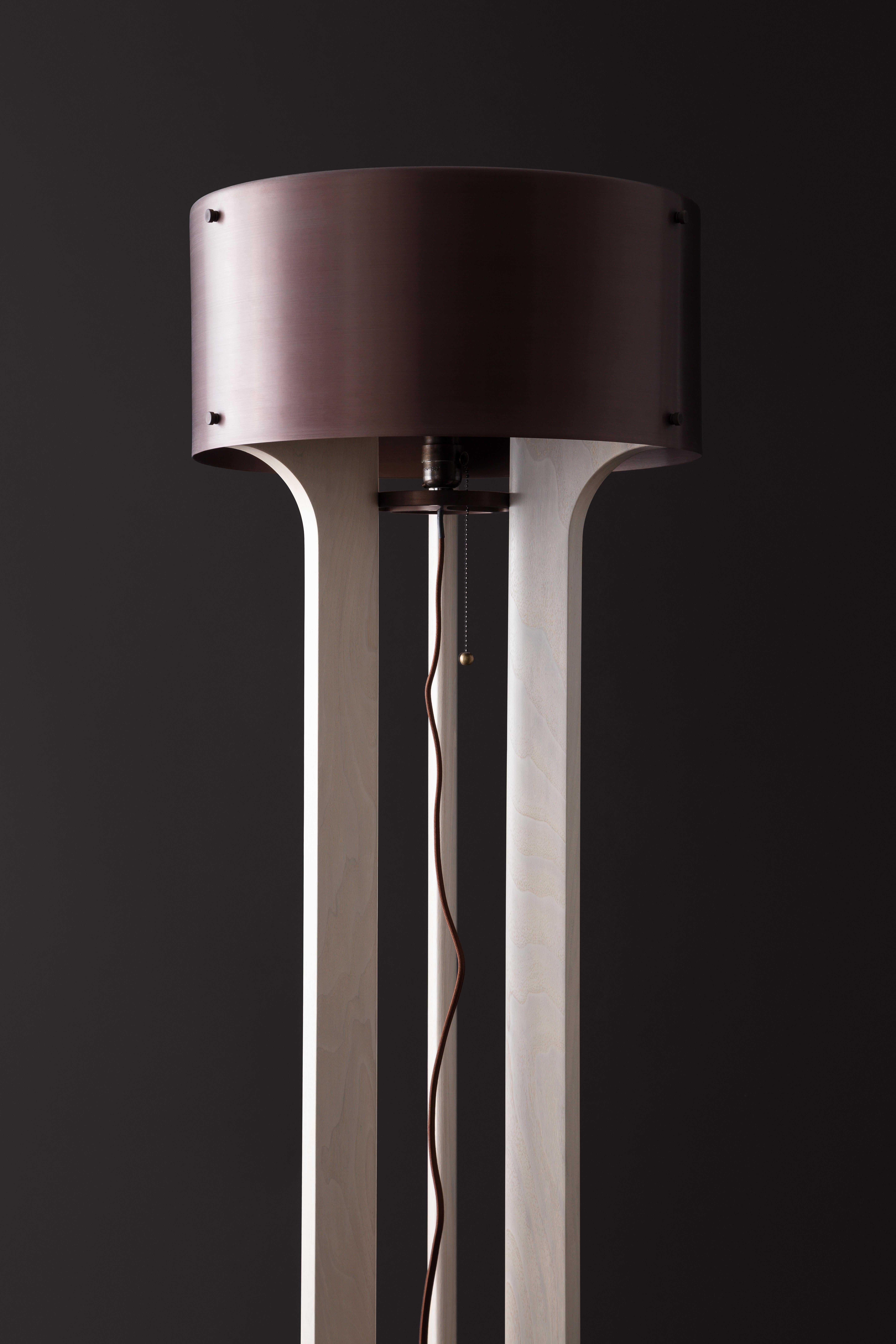 American Pommer Floor Lamp by Matthew Fairbank For Sale