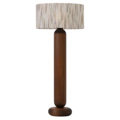 Pomo CL140 Smoked Mahogany Floor Lamp by Jeroen De Ruddere
