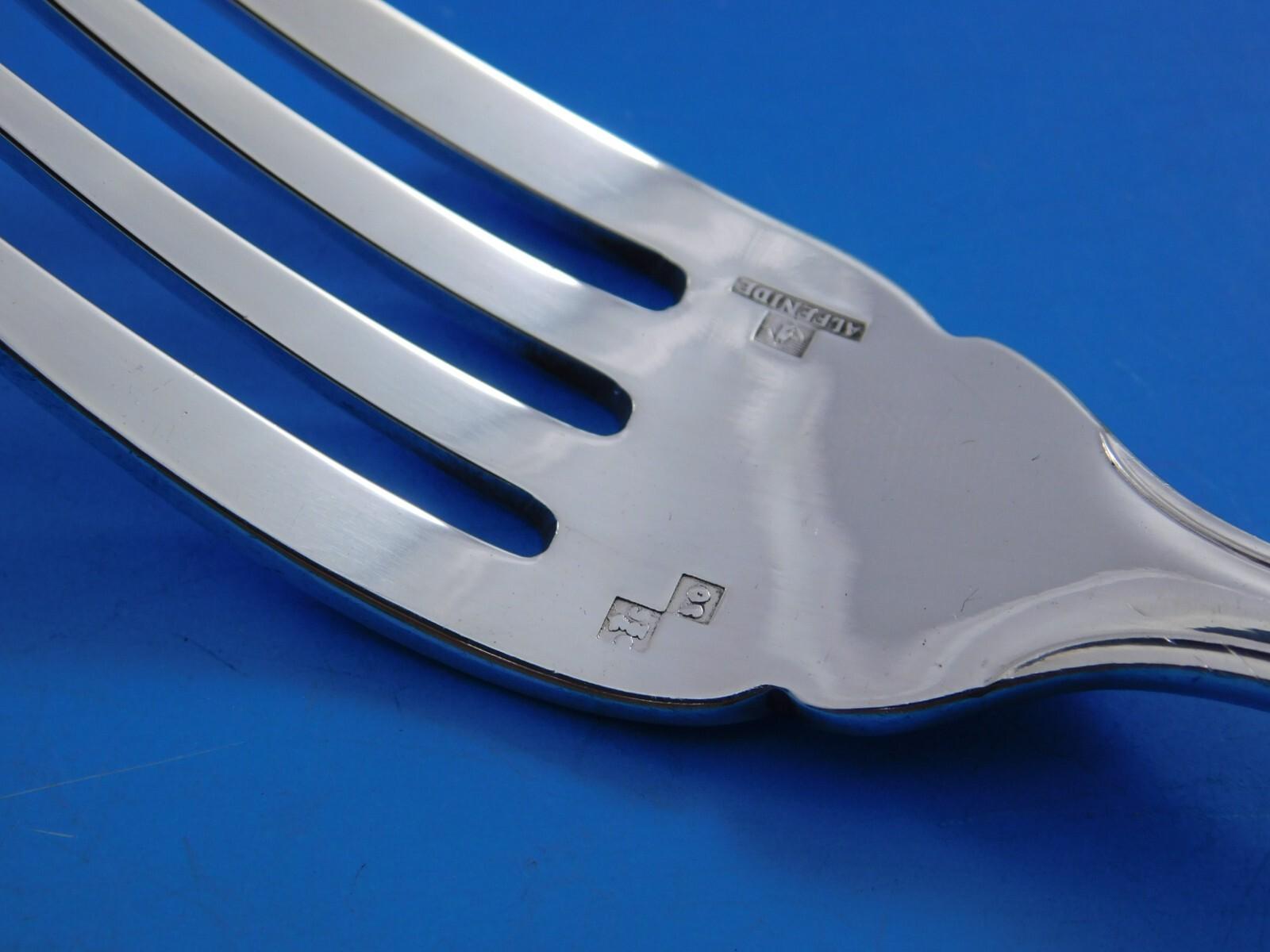 Pompadour by Christofle France Silverplate Flatware Service Set 142 pcs + chest For Sale 5