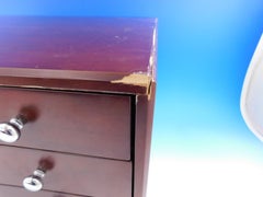 Pompadour by Christofle France Silverplate Flatware Service Set 142 pcs + chest