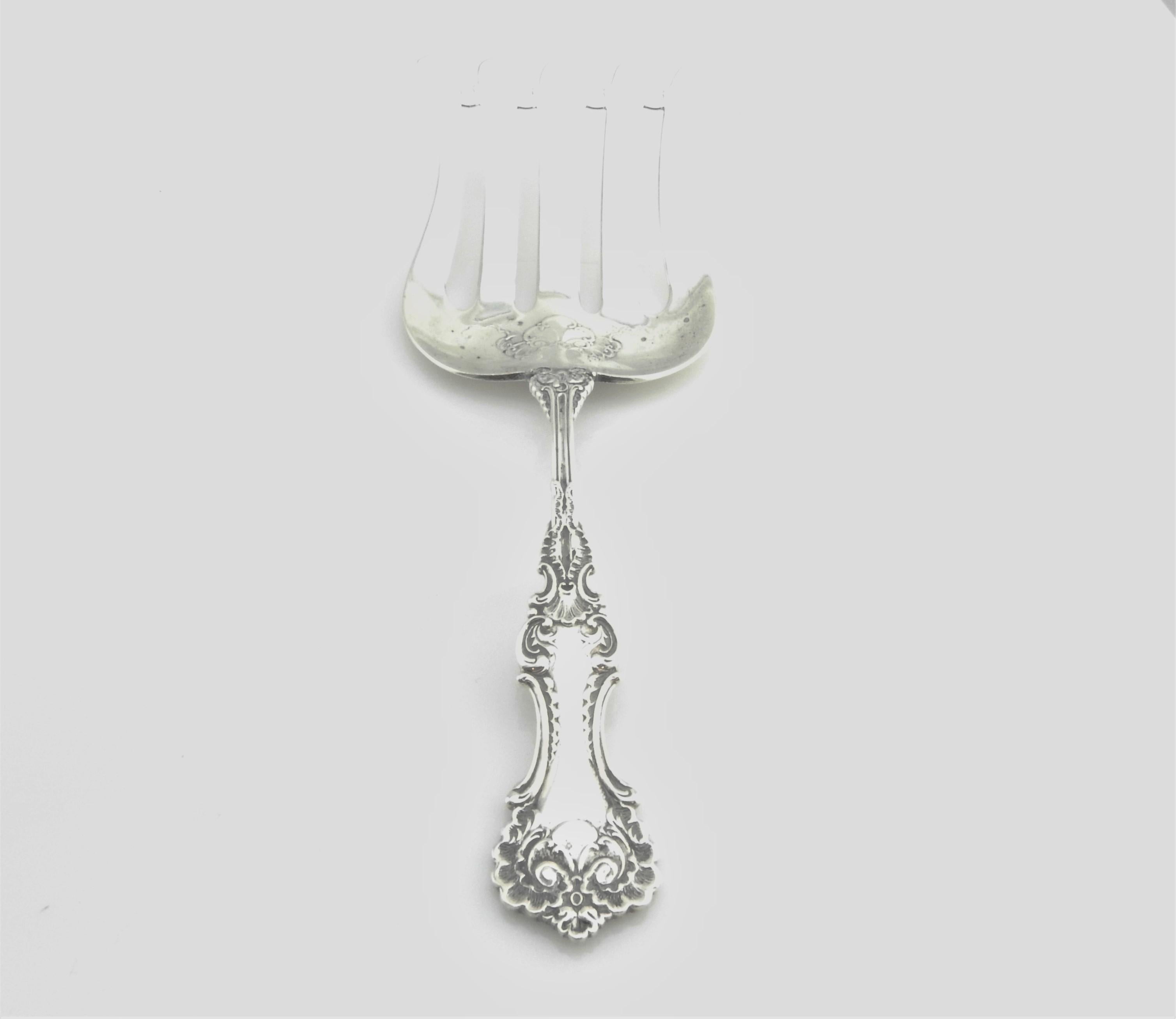 Pompadour by Whiting Sterling Silver Asparagus Server In Good Condition In Washington Depot, CT