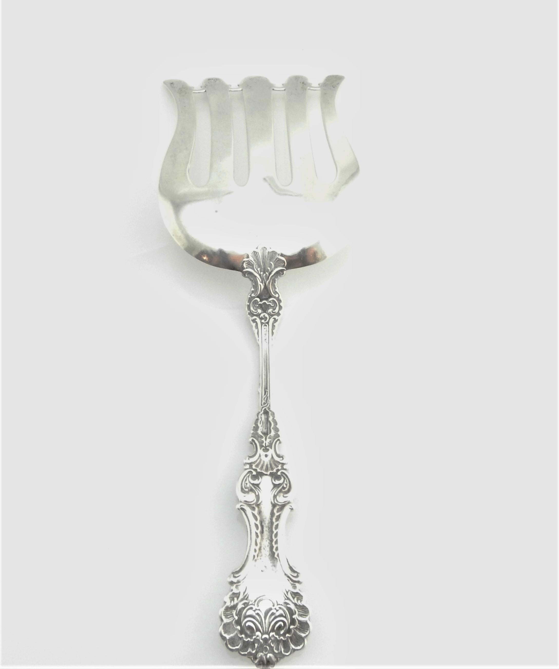 20th Century Pompadour by Whiting Sterling Silver Asparagus Server