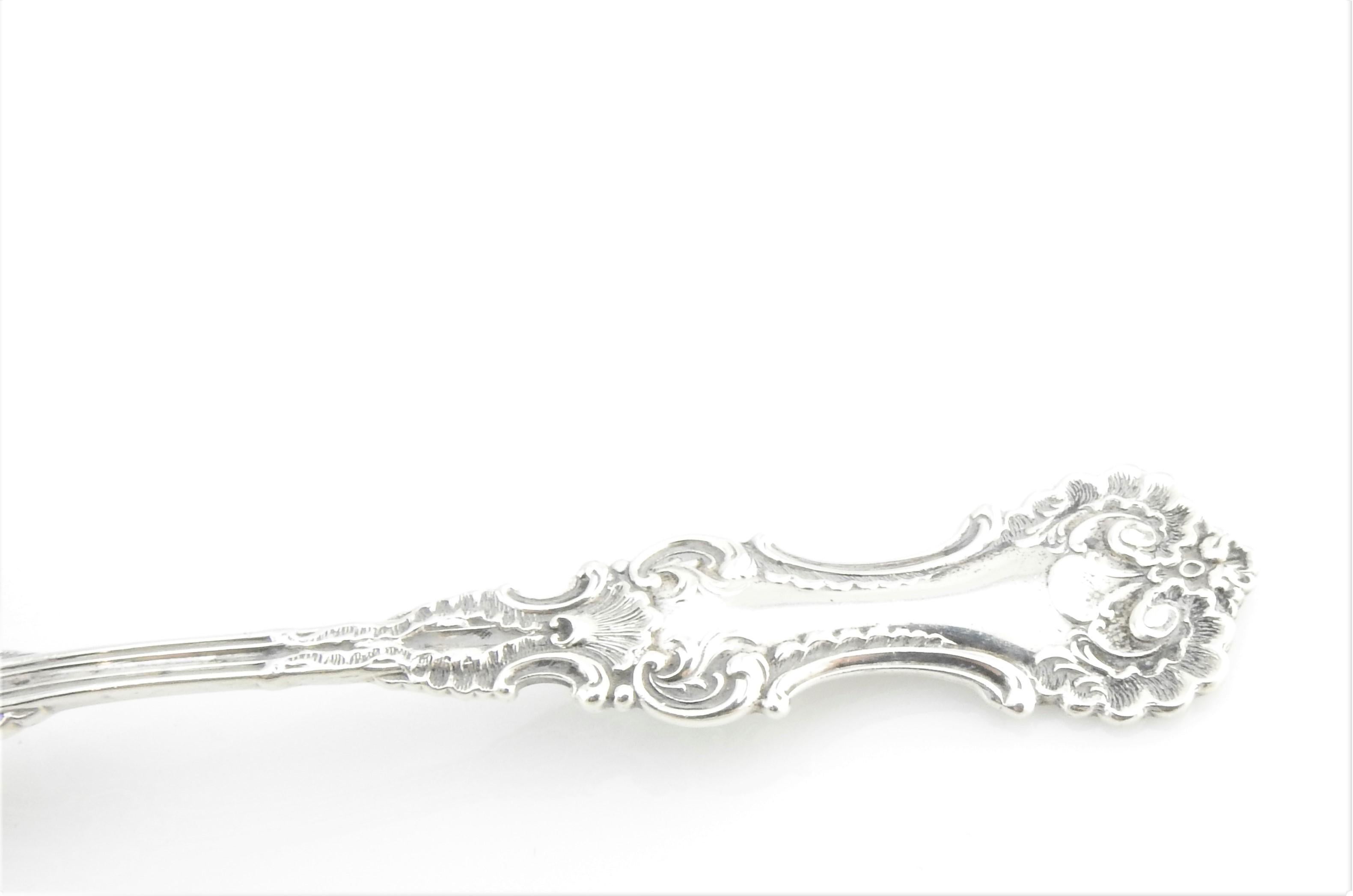 Pompadour by Whiting Sterling Silver Asparagus Server 3