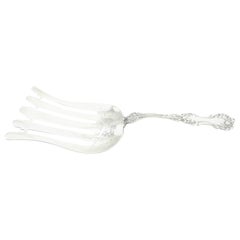 Vintage Pompadour by Whiting Sterling Silver Asparagus Server