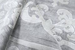 Handgeknüpfter Seidenteppich, Pompadour Jazz, Auflage Bougainville