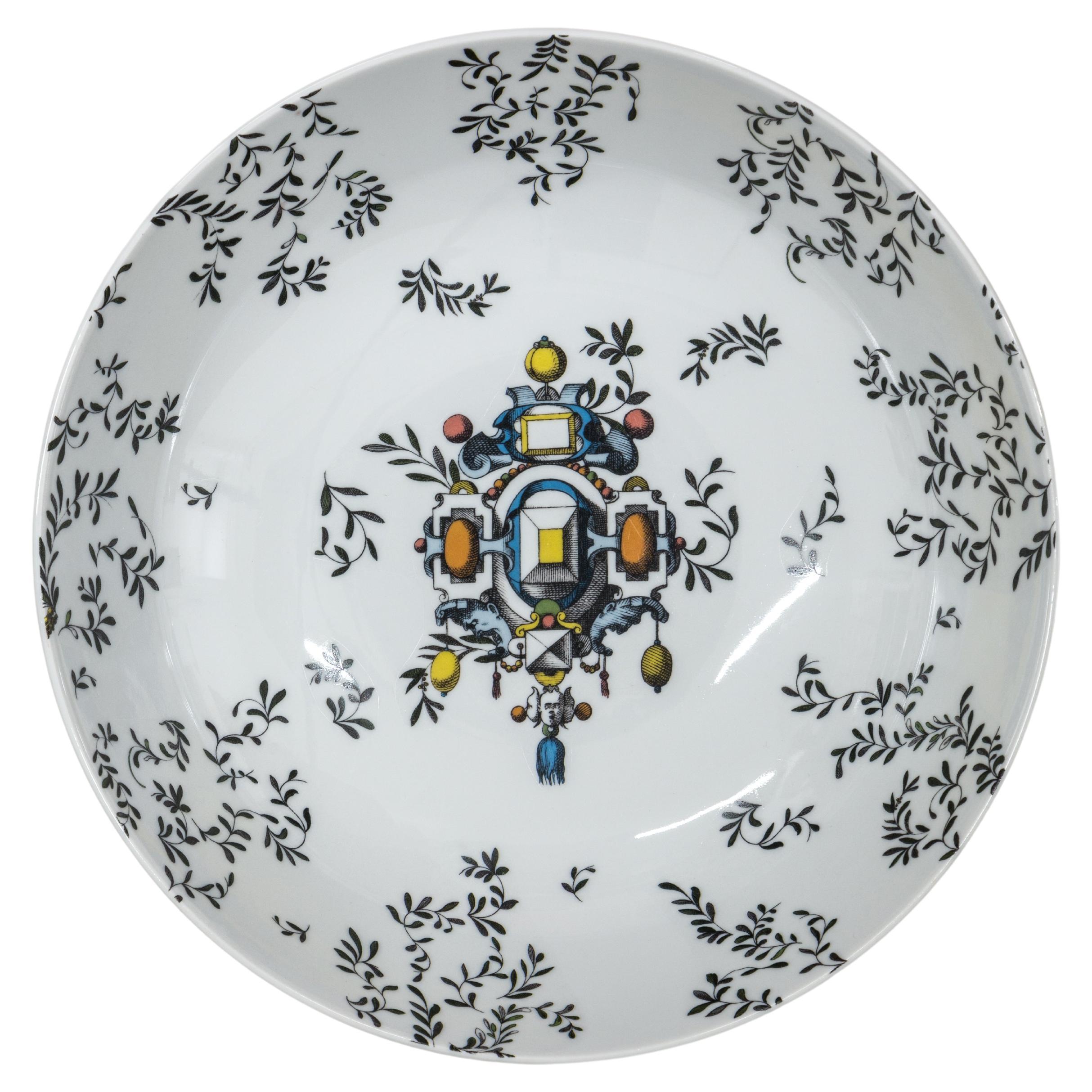 Pompéi, bol contemporain en porcelaine décorée Design by Vito Nesta  en vente