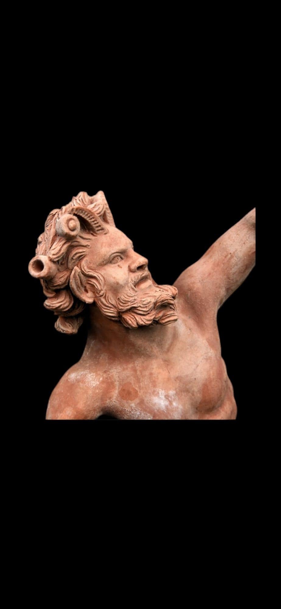 POMPEI FAUN - TERRACOTTa in vendita 1