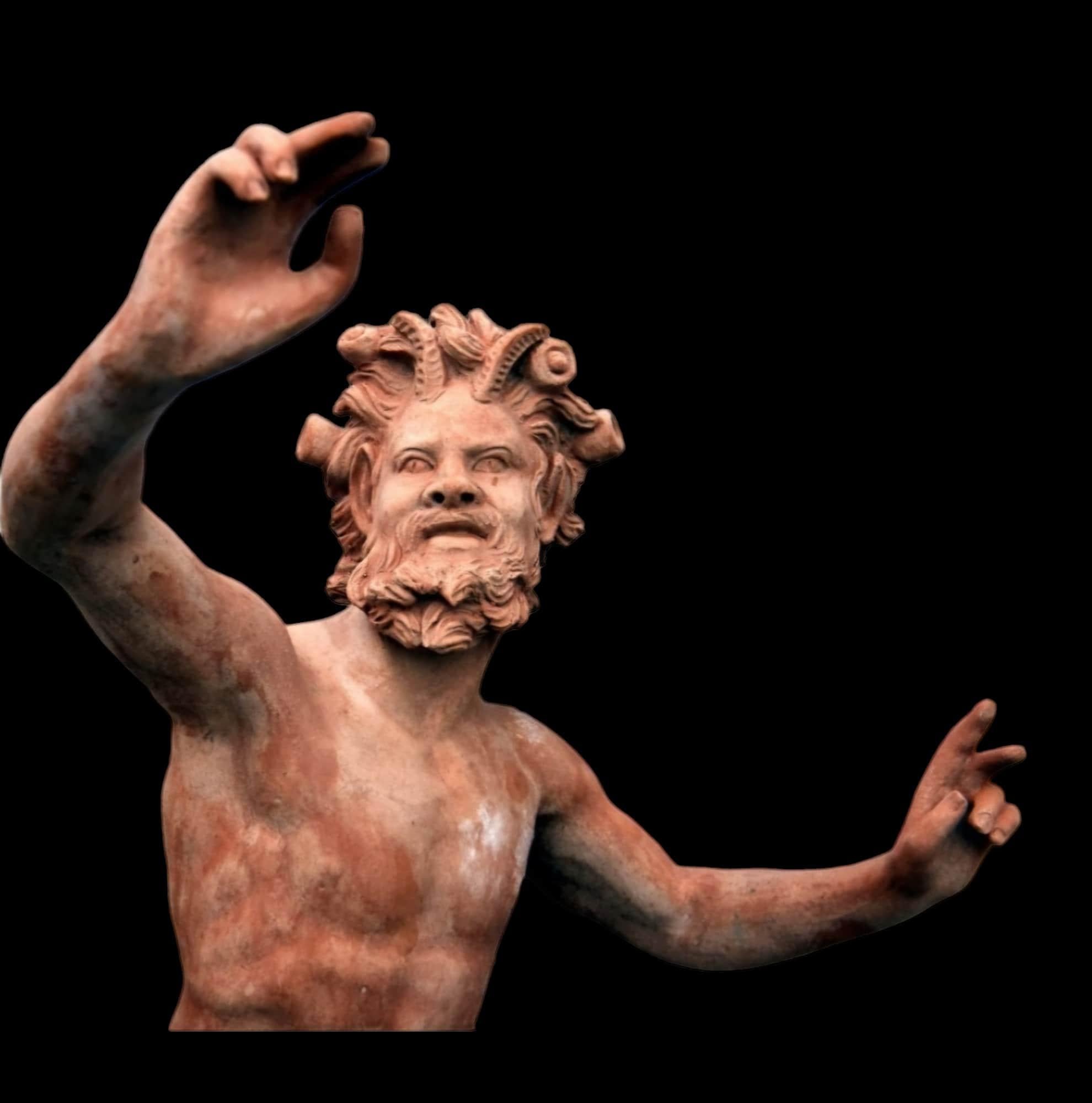POMPEI FAUN - TERRACOTTa in vendita 2