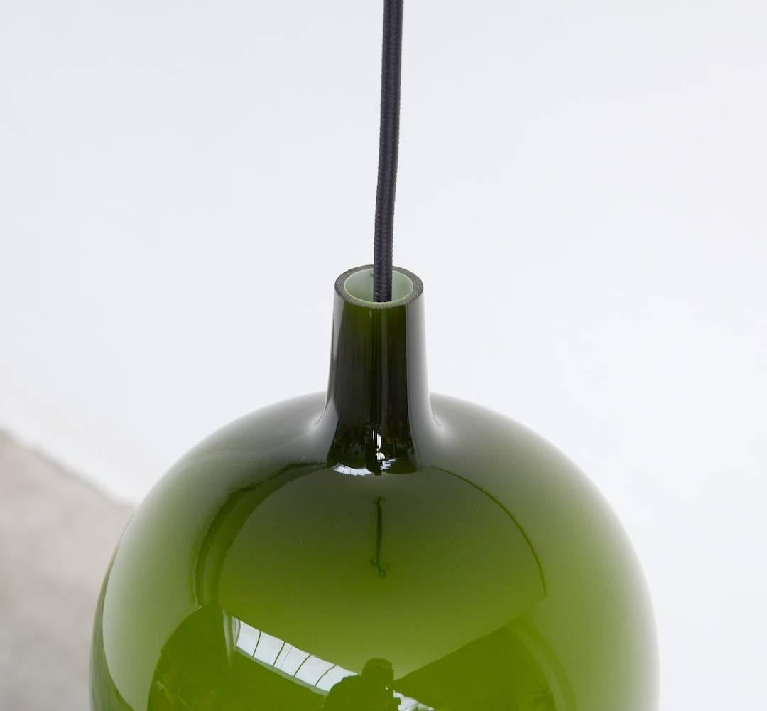 Pompei Pendant Lamp by Jo Hammerborg for Fog & Mørup, 1963 In Good Condition In Vlimmeren, BE