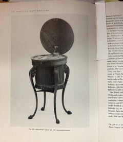 Pompeianischer Gueridon-Tisch aus Mahagoni, entworfen Jorgen Roed (danisch), 19. Jahrhundert.