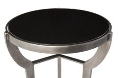 Pompeii Cocktail Table with Inset Natural Stone Top by Powell & Bonnell