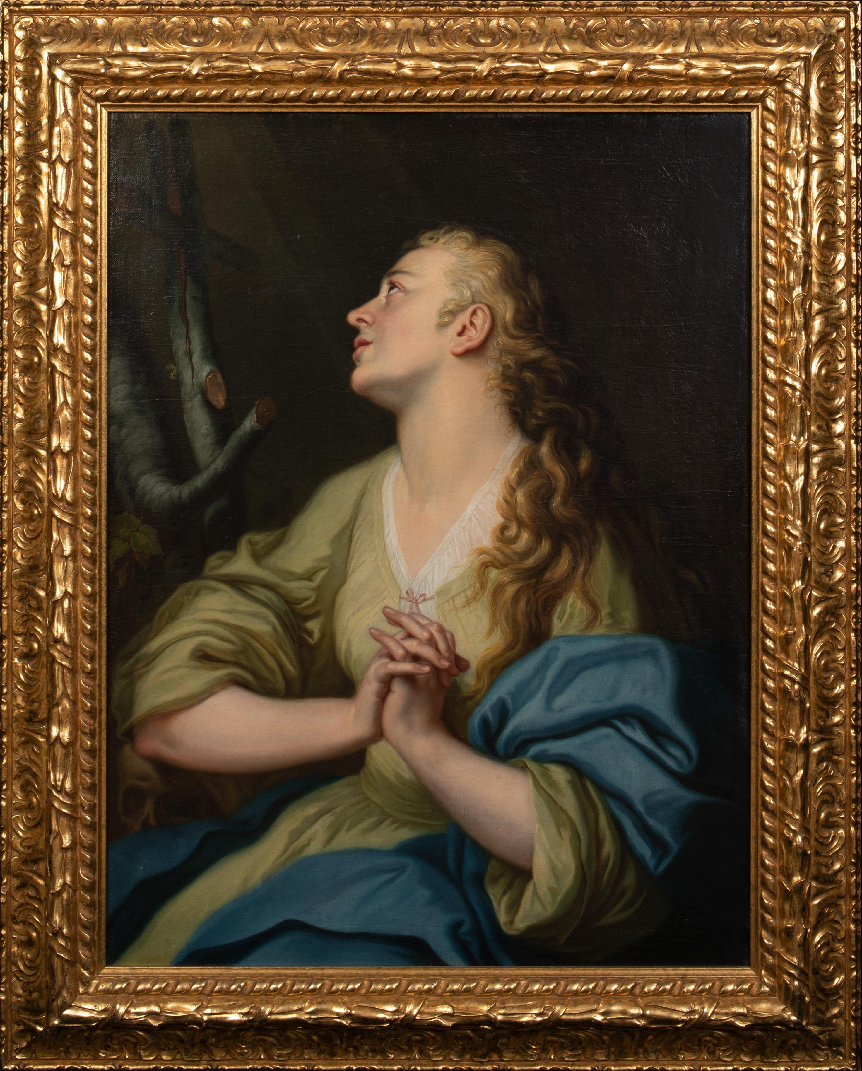 Pompeo Batoni Portrait Painting - The Penitent Magdalene, 18th Century   