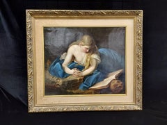 Antique St Mary Magdalena After Pompeo Batoni 