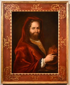 Batoni Allegory Fire Portrait Paint Oil on canvas Old master 18th Century Art