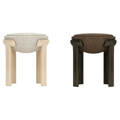 Pompon Stool Pair by Maxime Boutillier