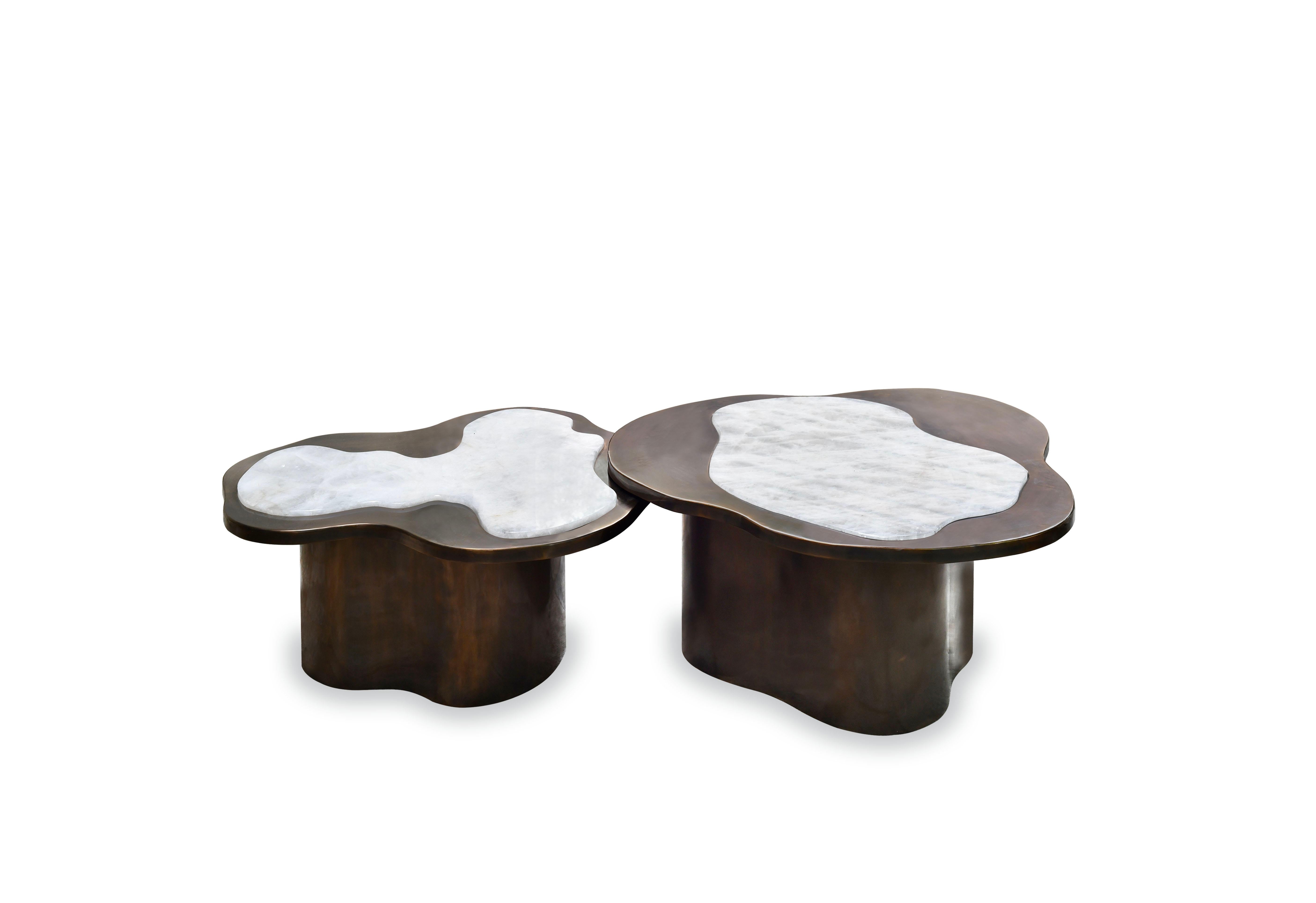 Contemporary POND Cocktail Tables by Phoenix For Sale
