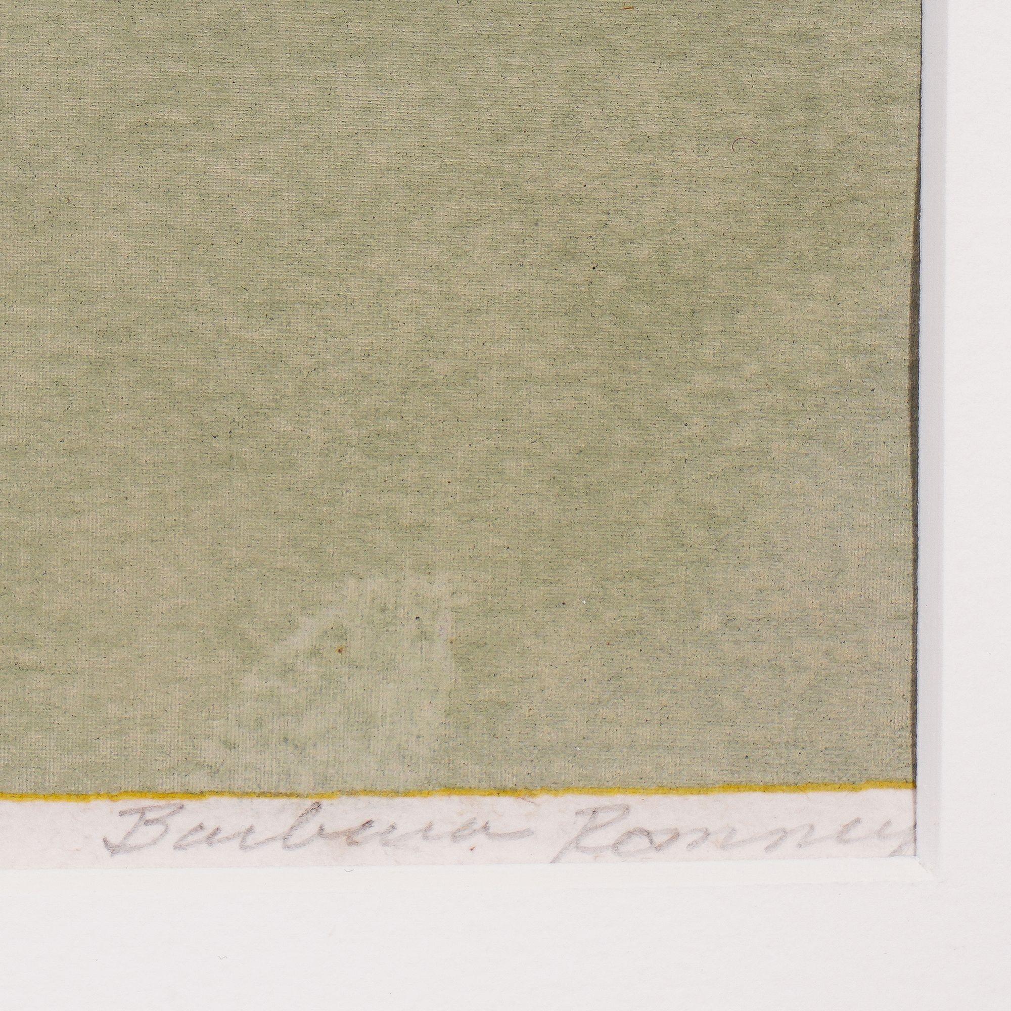 Paper Pond Rocks II by Barbara Romney, 1975 For Sale
