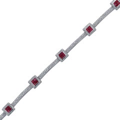 Poniros Ruby and Diamond Bracelet