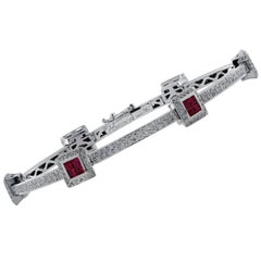 Poniros Ruby and Diamond Bracelet