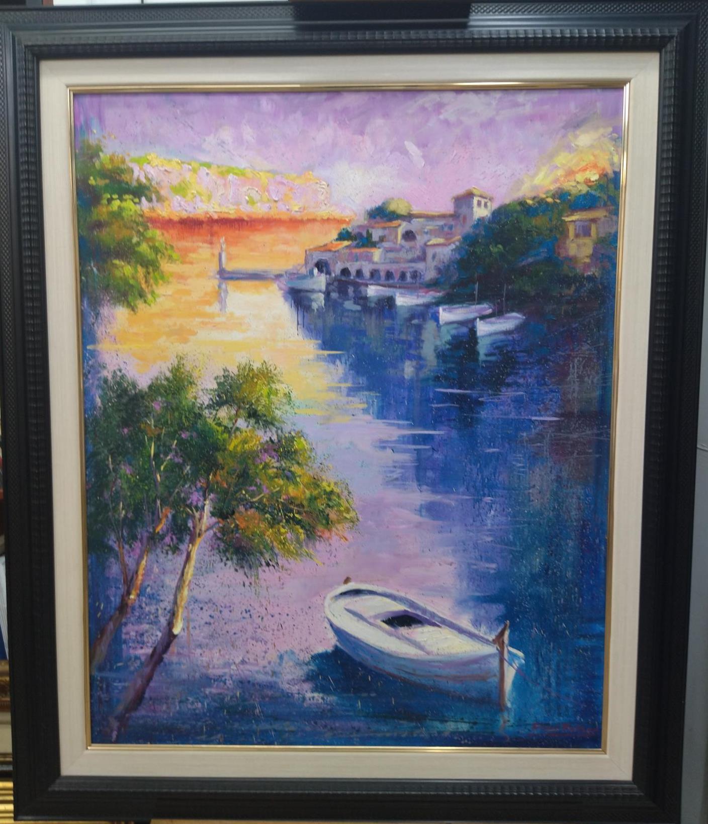 Pons Fullana. Cala Figuera. Mallorca. Acrylfarbe