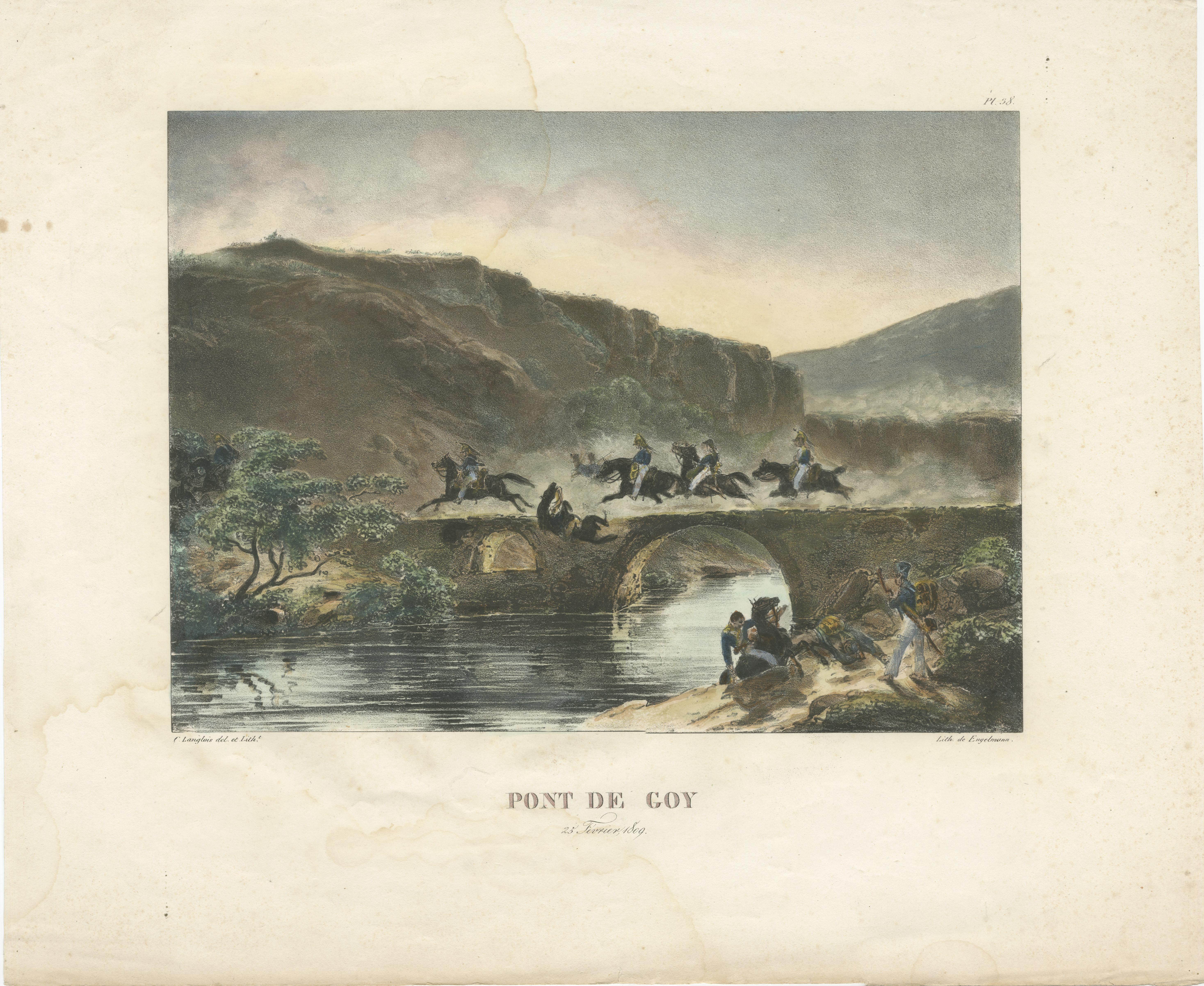Cette lithographie, intitulée 