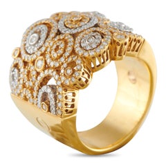 Ponte Vecchio 18K Yellow Gold 1.50ct Diamond Ring PV16-050426