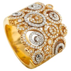 Ponte Vecchio 18K Yellow Gold 1.50ct Diamond Ring PV16-050426