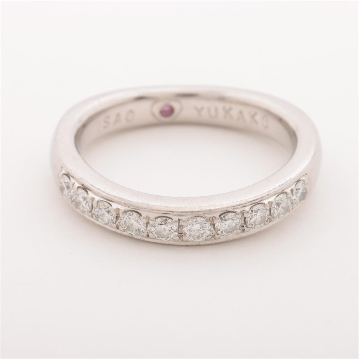 Rough Cut Ponte Vecchio Diamond Ring Platinum For Sale