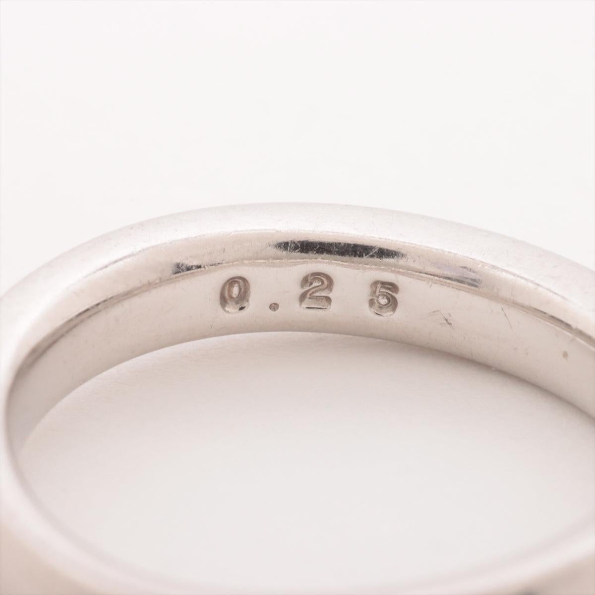 Ponte Vecchio Diamond Ring Platinum For Sale 1