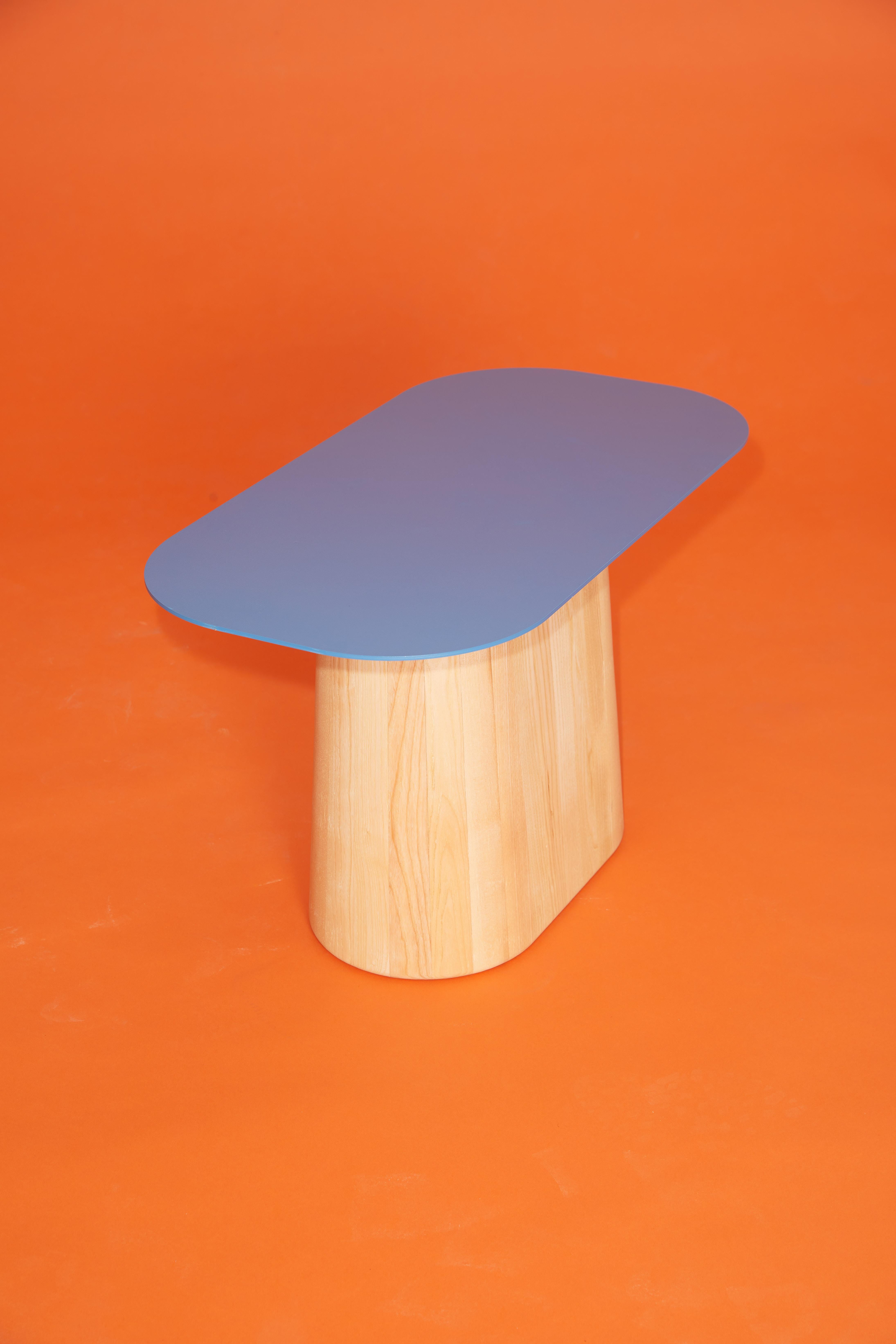 Ponti Coffee Table in Natural Walnut Wood And Steel by Heilig Objects For Sale 13