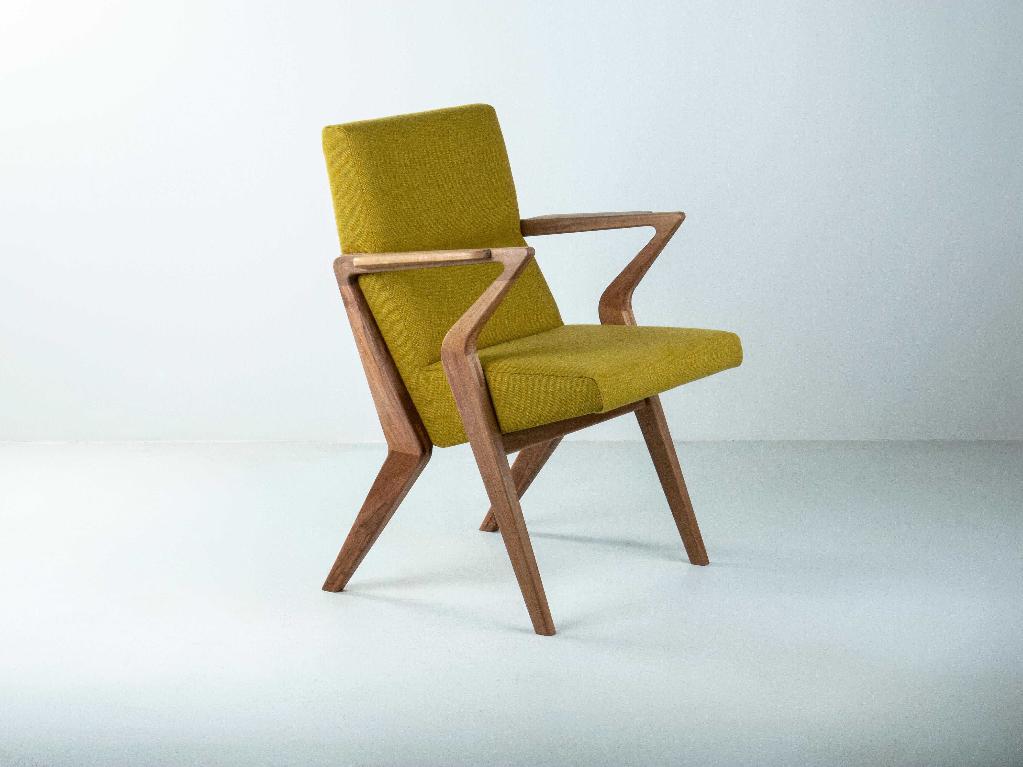 Oiled Ponti Dining Chair For Sale