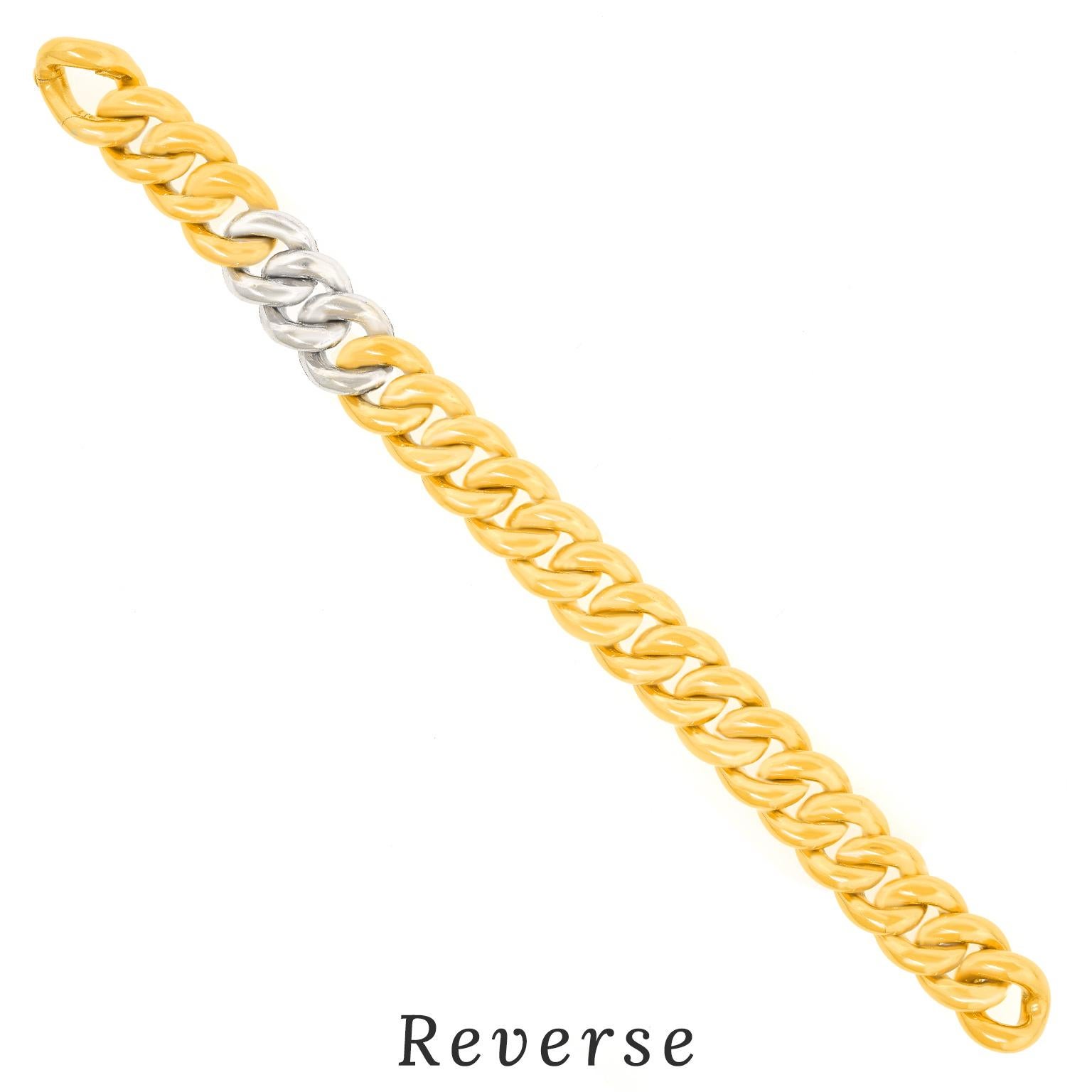 Ponti Gennari Diamond Link Bracelet 3