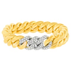 Ponti Gennari Diamond Link Bracelet