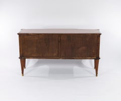 Ponti Style Walnut Credenza