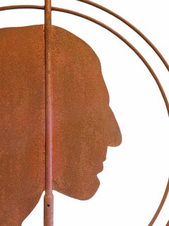 1930s Pontiac Dealership Logo Weathervane