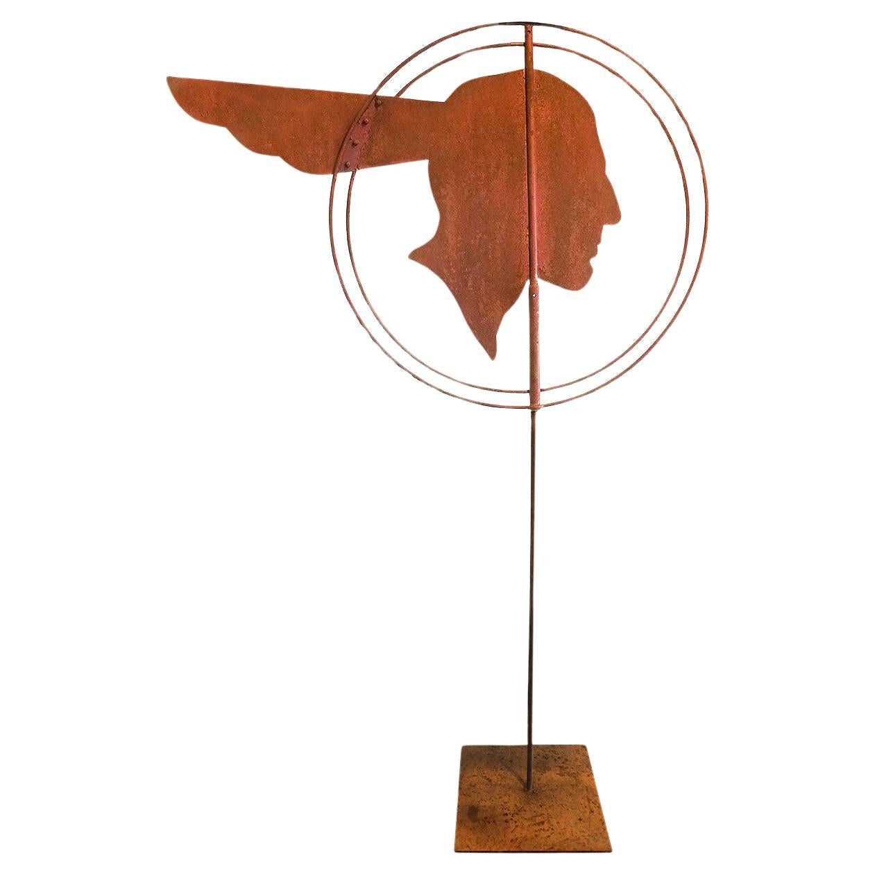 1930s Pontiac Dealership Logo Weathervane