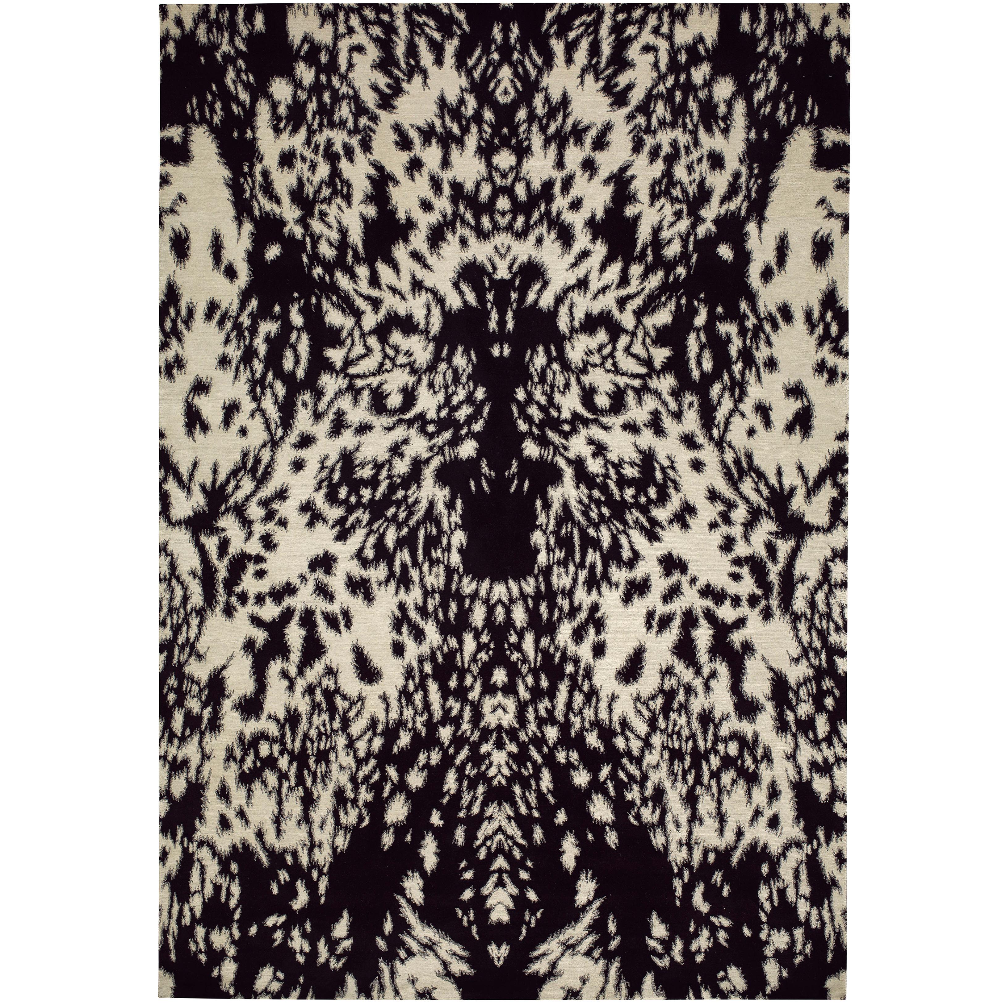 Pony Hand-Knotted 10x8 Rug in Wool by Alexander McQueen