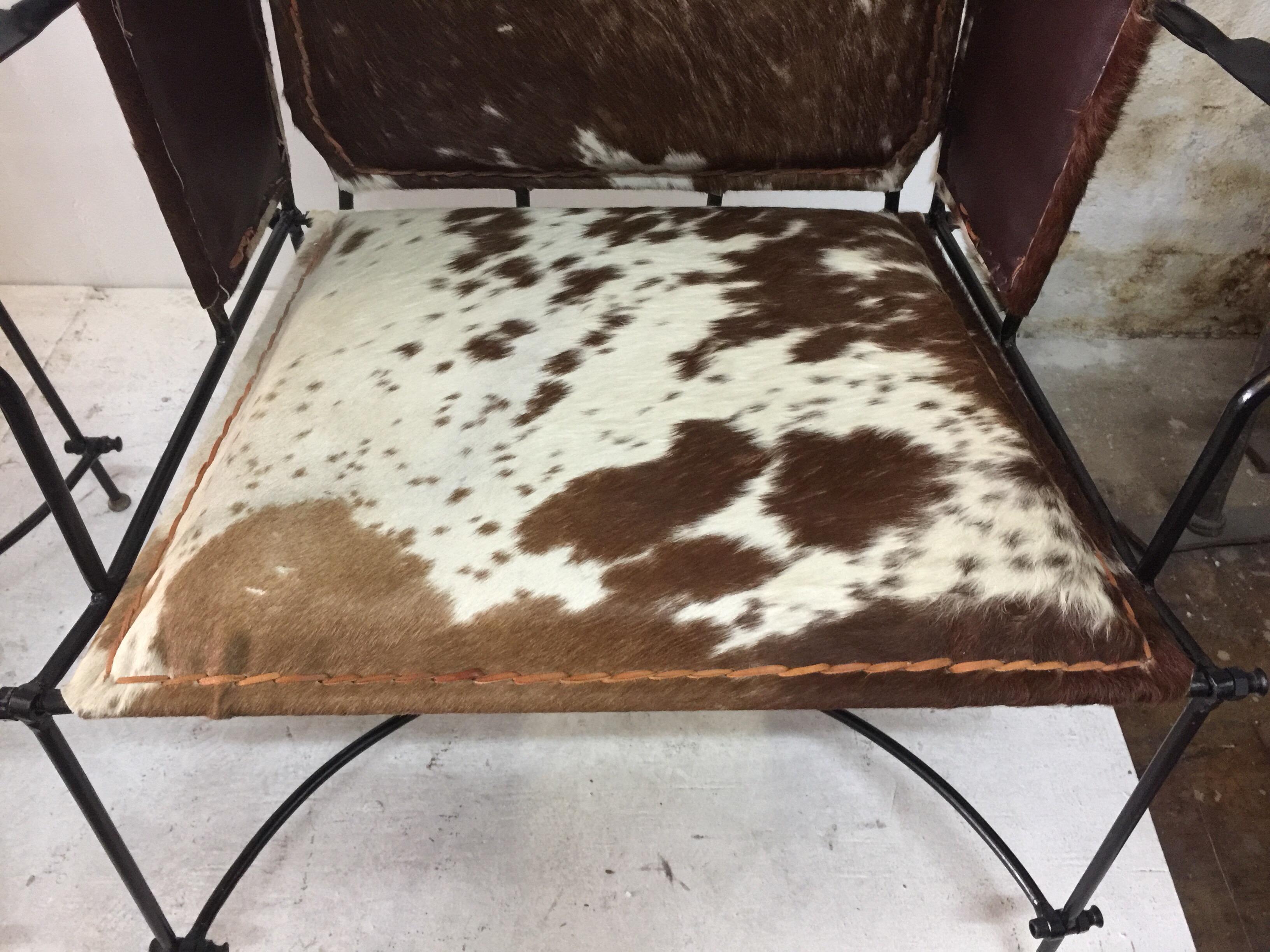 pony hide chair