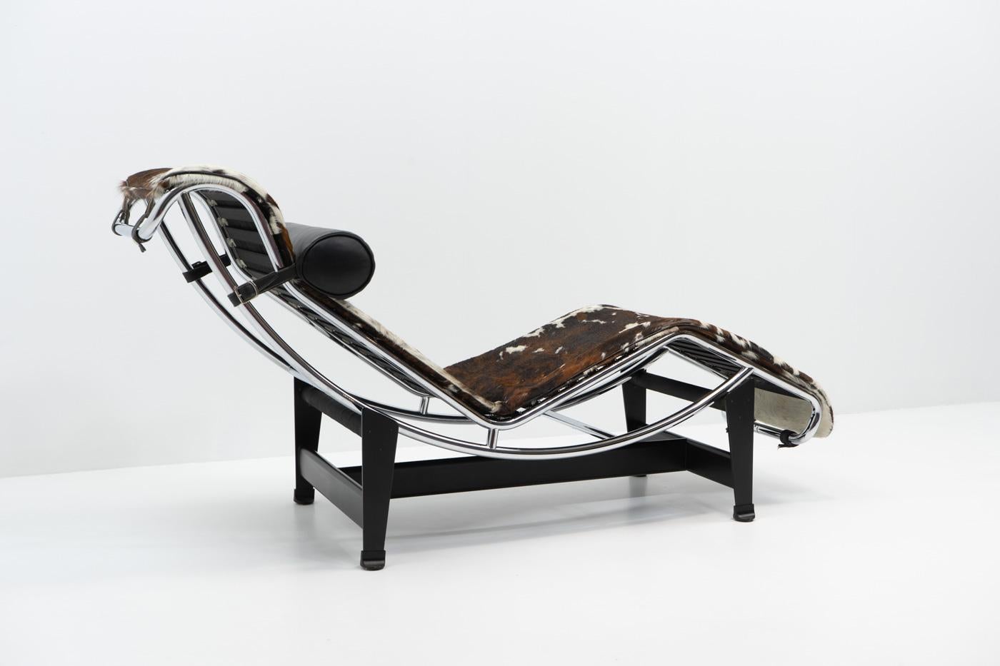 Italian Ponyskin LC4 by Le Corbusier for Cassina, 1990s