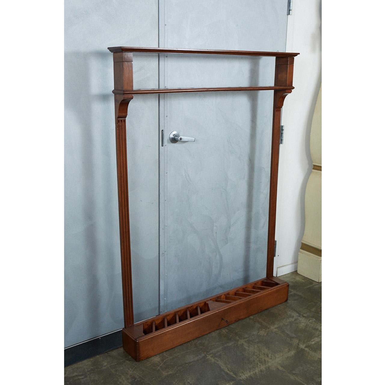 free standing pool cue rack