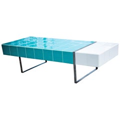 "POOL" Modernist Style Center Table