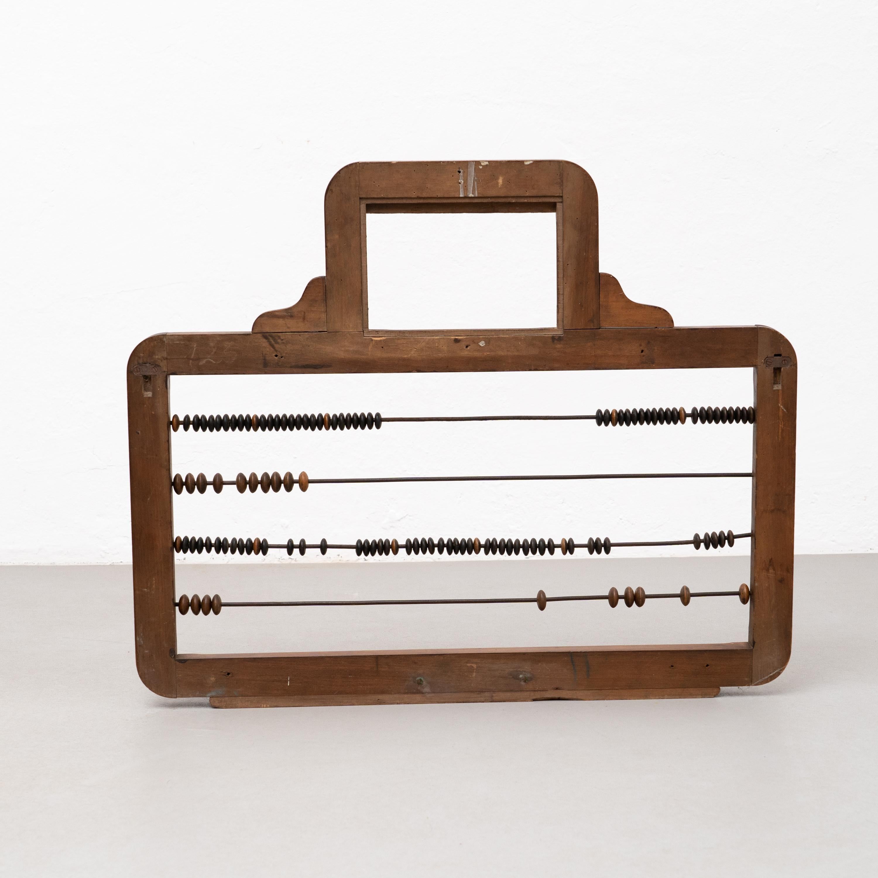 Vintage Pool Score Board - Unique Artwork from Circa 1960 by Unknown Artist

This vintage Pool Score Board, dating back to around 1960, is a remarkable piece that effortlessly combines history, charm, and functionality. Created by an unknown artist,