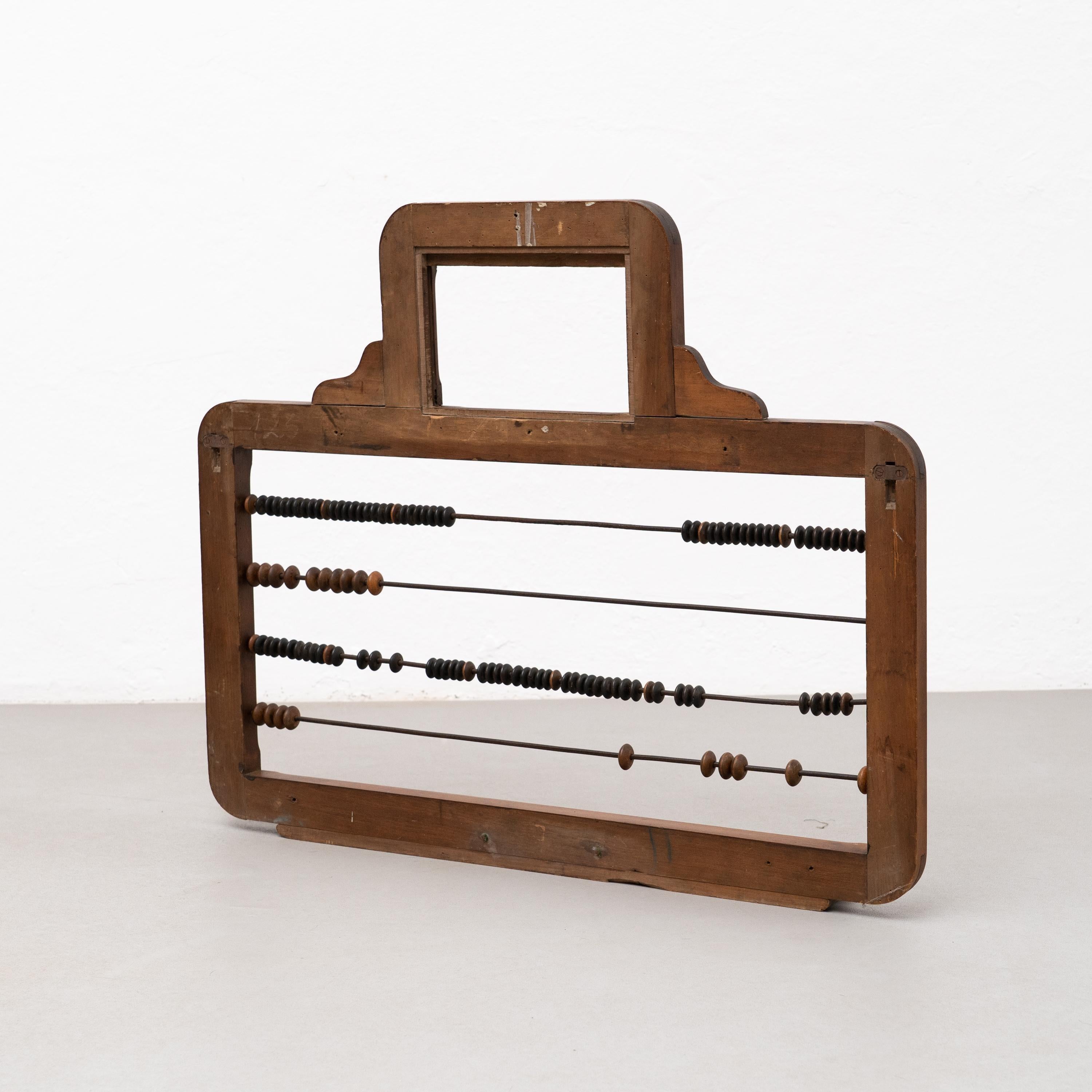 Mid-Century Modern Pool Score Board.    By unknown artist, circa 1960.    In original condition. For Sale