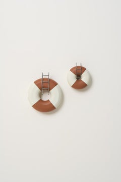 Pool Series, Stainless Steel and PLA Float Wall Mounted Sculptures