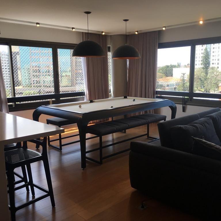 Wood Pool Table with Dining Top in Black Laquer with the Graphite Felt For Sale