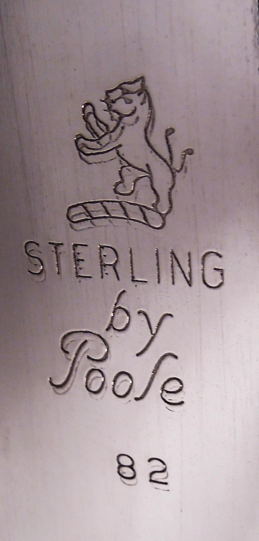 Poole American Modern Sterling Silver Keepsake Box 4