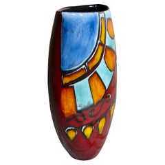 Poole Pottery Vase by Anita Harris   Lovely vibrant colours. A delightful piece
