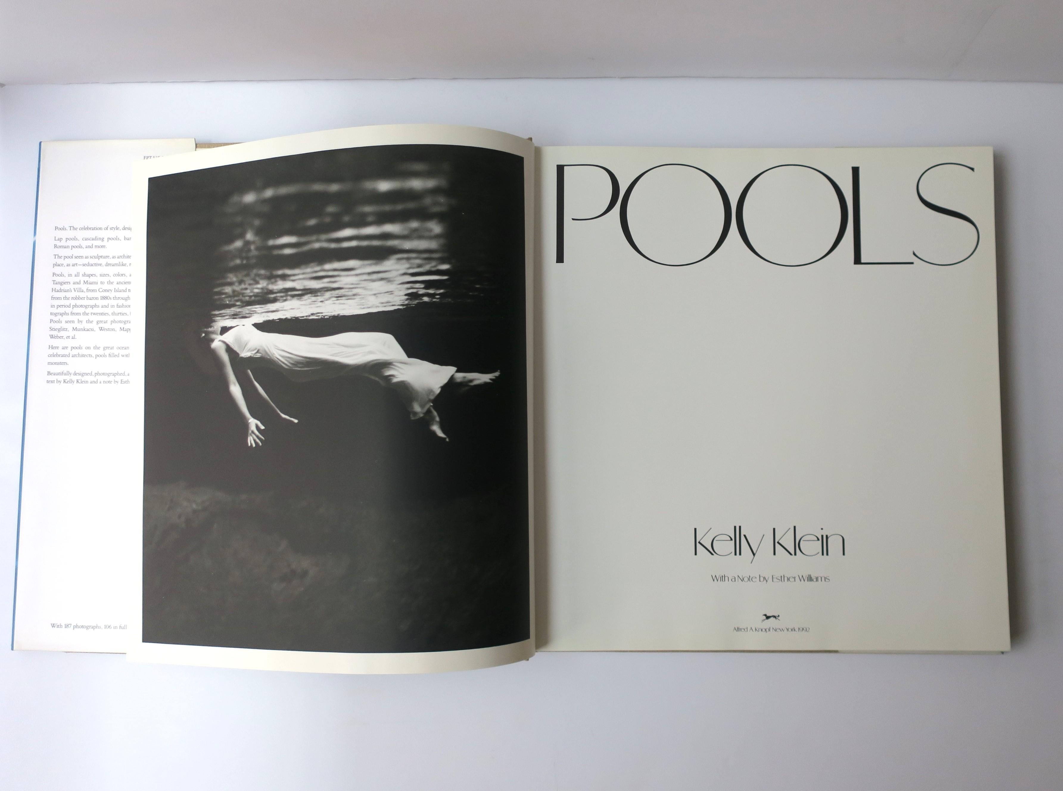 Pools by Kelly Klein an Architecture Coffee Table or Library Book, 1992 For Sale 3