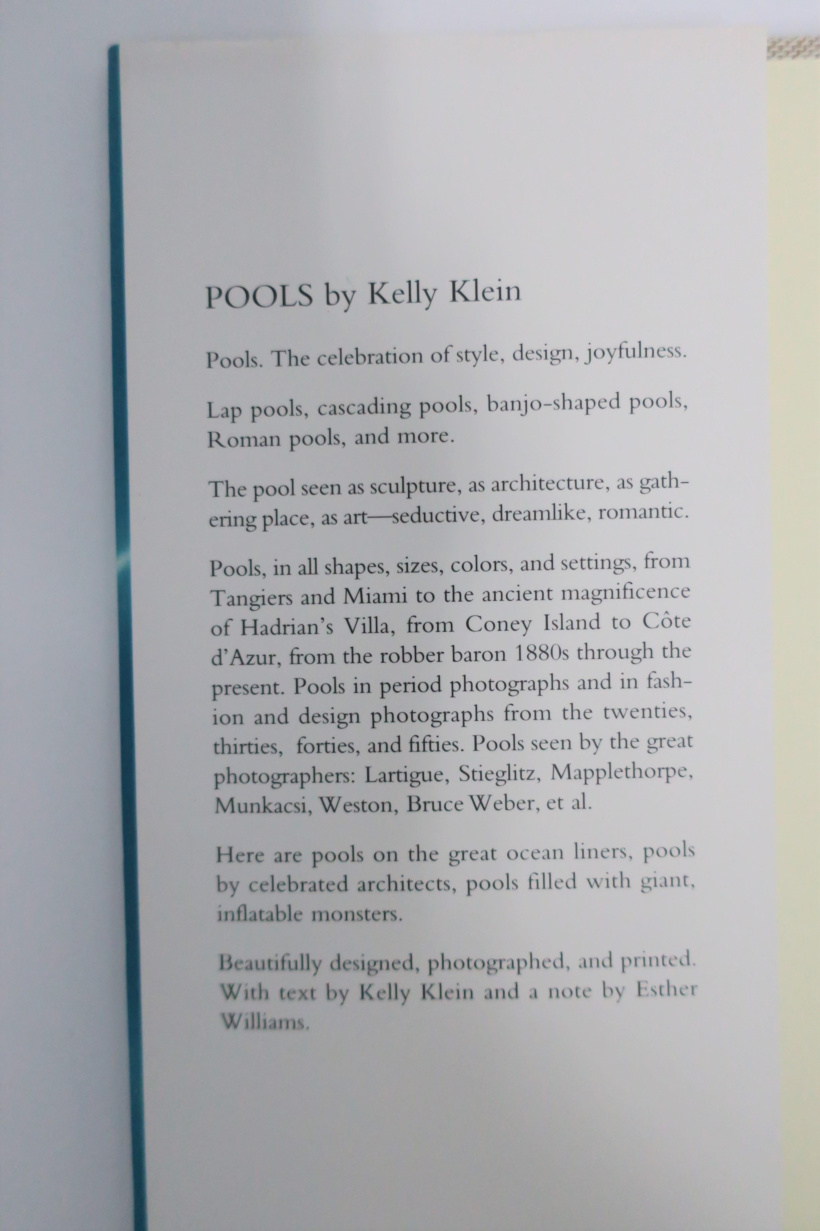 American Pools by Kelly Klein an Architecture Coffee Table or Library Book
