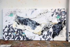 Black 01, Mixed Media on Canvas